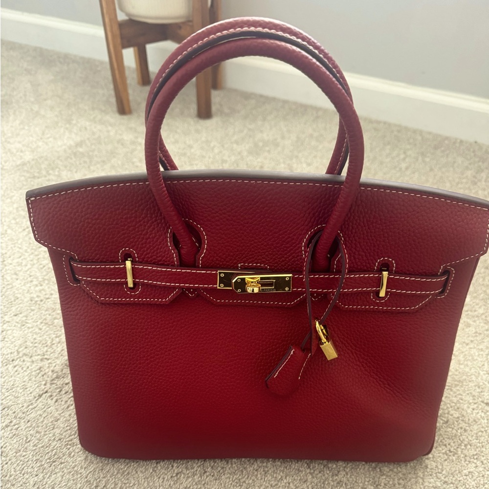Birkin Style Purse